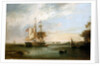 The yacht 'Isabel' Lying off Deptford by George Chambers the Elder