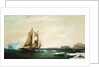 The yacht 'Isabel' on the first voyage into Smith Sound by George Chambers the Younger
