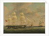The ship 'Isabella' at sea by John Wilson Carmichael