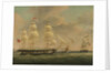 The ship 'Isabella' at sea by John Wilson Carmichael