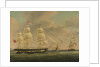 The ship 'Isabella' at sea by John Wilson Carmichael