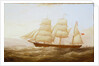 The barque 'J P Smith' by Samuel Walters