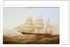 The barque 'J P Smith' by Samuel Walters