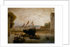 Launch of the brig 'Lewes Castle' by unknown