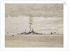 HMS 'Malaya' by Norman Wilkinson