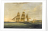 The ship 'Matilda' and cutter 'Zephyr' by James Miller Huggins
