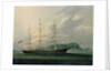 The ship 'Moravian' by Chinese School