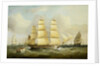 The ship 'Morley' and other vessels by William Adolphus Knell