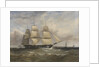 The ship 'Mountstewart Elphinstone' offshore by William Adolphus Knell