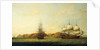 The East Indiaman 'Northumberland' off Saint Helena by Thomas Luny