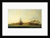 The East Indiaman 'Northumberland' off Saint Helena by Thomas Luny