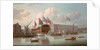 The frigate HMS 'Northumberland' by H.J. Morgan