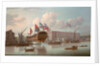 The frigate HMS 'Northumberland' by H.J. Morgan