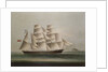 The barque 'Pathfinder' by Chinese School