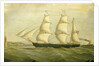 The barque 'Queen Bee' by Joseph Heard