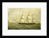 The barque 'Queen Bee' by Joseph Heard