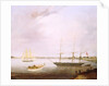 The 'Streatham' and the opium clipper 'Red Rover' by British School