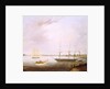 The 'Streatham' and the opium clipper 'Red Rover' by British School
