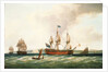 The 'St. George' and other vessels by Dominic Serres the Elder