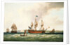 The 'St. George' and other vessels by Dominic Serres the Elder