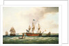 The 'St. George' and other vessels by Dominic Serres the Elder