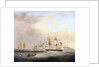 HMP Brig 'Sheldrake', Lt Passingham entering Falmouth harbour by Nicolas Matthew Condy