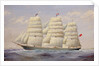 The tea clipper 'Thermopylae' by F.I. Sorensen