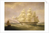 The East Indiaman 'Triton' by William John Huggins