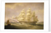 The East Indiaman 'Triton' by William John Huggins