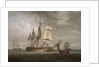 The Frigate 'Triton' and other vessels by Nicholas Pocock