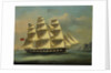 The barque 'Troas' by Chinese School
