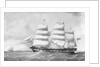 The ship 'Waterloo' (1833) by D. MacFarlane