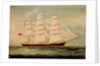 The ship 'Windhover' by British School