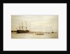 A regatta off HMS 'Worcester' by Charles William Wyllie
