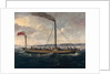The paddle steamer 'British Queen' by British School