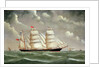 The barque 'Camphill' by Joseph Fannen