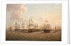 Rodney's fleet taking in prizes after the Moonlight Battle, 16 January 1780 by Dominic Serres the Elder