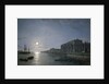 The Thames and Greenwich Hospital by moonlight by Henry Pether