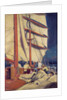 A scene from the deck of the 'Birkdale' by John Everett