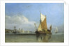 Hay barge off Greenwich by Edward William Cooke