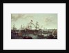 The arrival of the Elector Palatine at Flushing, 29 April 1613 by Adam Willaerts