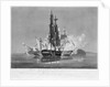 The Hebrus and L' Etoile off Cape La Hogue, March 27th 1814 by Nicholas Pocock