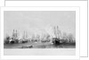 The Bombardment of Sebastopol by the combined fleets, 17th Oct 1854 by E. Walker