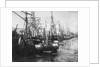 Shipping at low tide, Swansea by unknown