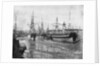Shipping at low tide, Swansea by unknown