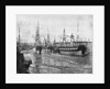 Shipping at low tide, Swansea by unknown