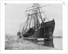 'Mary of St Ives' and unidentified vessel at mooring, Swansea by unknown