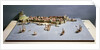 Topographic model, Port of Southampton by Kenneth Britten