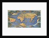 Planisphere world map by Francesco Rosselli, around 1508 by Francesco Rosselli