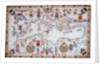 Chart of the entire Mediterrean, 17th century by Cavolini